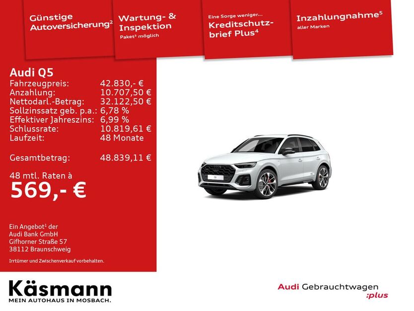 Audi Q5 91.928 km 40.950 € Mosbach 74821