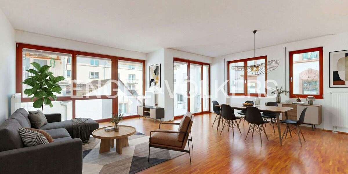 Etagenwohnung Heidelberg Neuenheim - 4 Zimmer, 120 m&sup2;, 895.000&euro; | Angebot:25537897