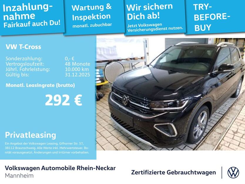VW T-Cross 4.501 km 25.991 € Mannheim 68309