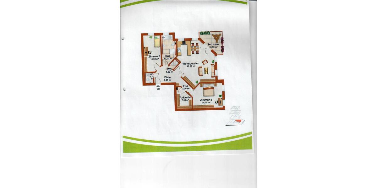 Erdgeschoßwohnung Altrip - 3 Zimmer, 115 m&sup2;, 445.000&euro; | Angebot:26393937