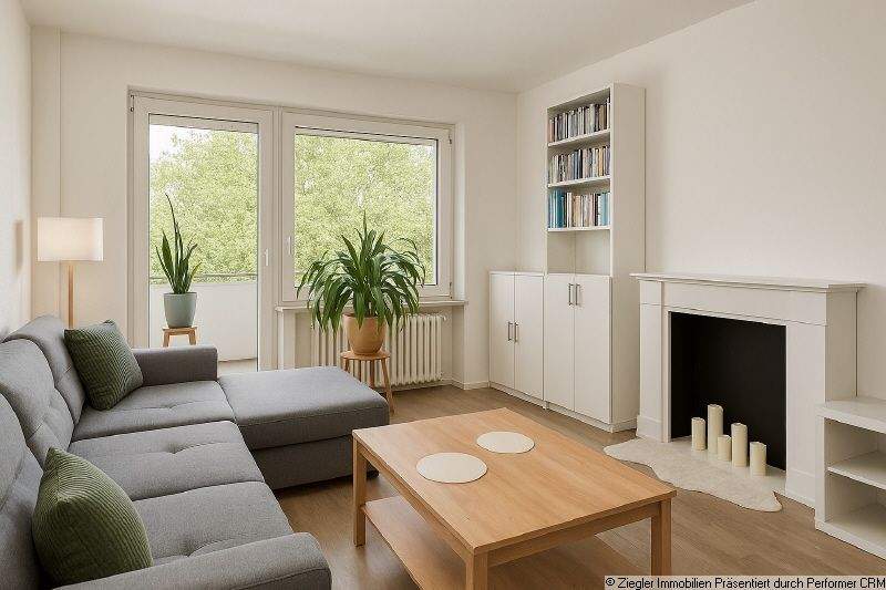 Etagenwohnung Mannheim Neckarstadt - 2 Zimmer, 53 m&sup2;, 175.000&euro; | Angebot:25533167