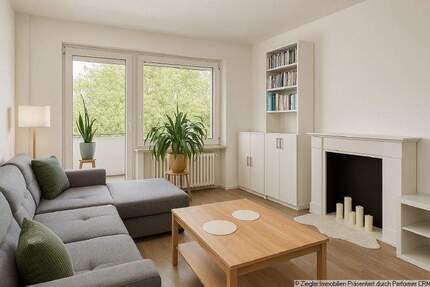 Wohnung Mannheim Neckarstadt - 2 Zimmer, 53 m&sup2;, 175.000&euro; | Angebot:25533167