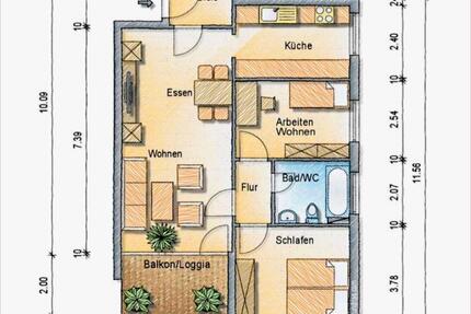 *Neu renovierte* Eigentumswohnung inkl. Einbauküche 3 zimmer
