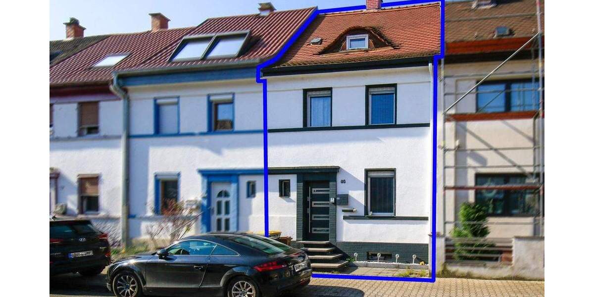 Reihenmittelhaus Mannheim Käfertal - 4 Zimmer, 110 m&sup2;, 429.000&euro; | Angebot:25373976