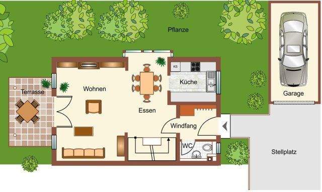 Doppelhaushälfte Rauenberg - 6 Zimmer, 154 m&sup2;, 1.650&euro; | Angebot:24789626