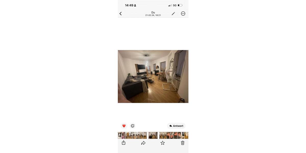 Etagenwohnung Dossenheim - 3 Zimmer, 90 m&sup2;, 870&euro; | Angebot:26323332