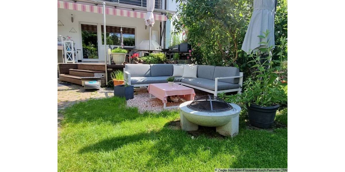 Sonniges, gepflegtes, Reihenhaus mit idyllischem Garten, LU-Gartenstadt - 10003853 3 zimmer