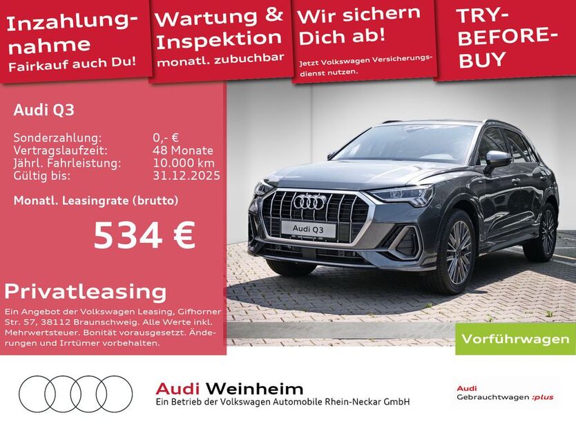Audi Q3 9.900 km 42.990 € Weinheim 69469