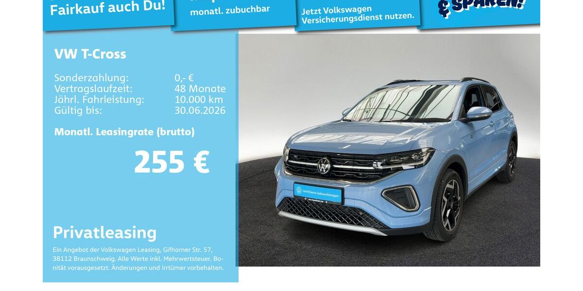 VW T-Cross 7.962 km 24.499 &euro; Mannheim 68309