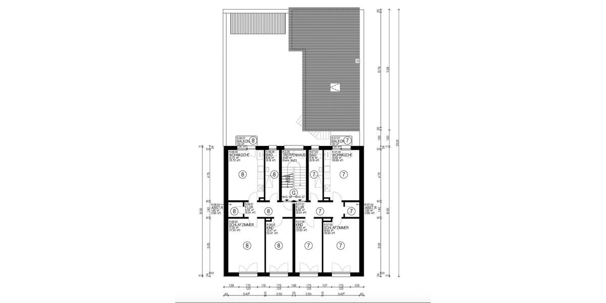 Etagenwohnung Mannheim Fahrlach - 2 Zimmer, 65 m&sup2;, 1.000&euro; | Angebot:25421750