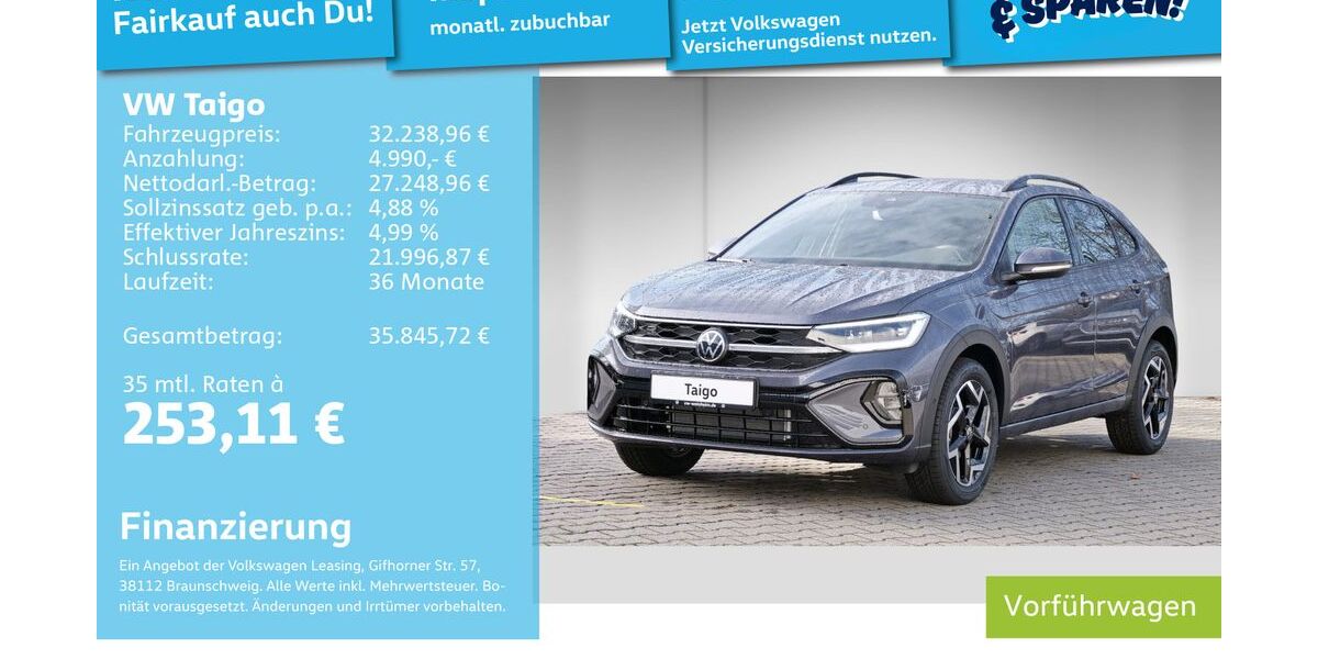 VW Taigo 9.900 km 29.990 &euro; Mannheim 68309