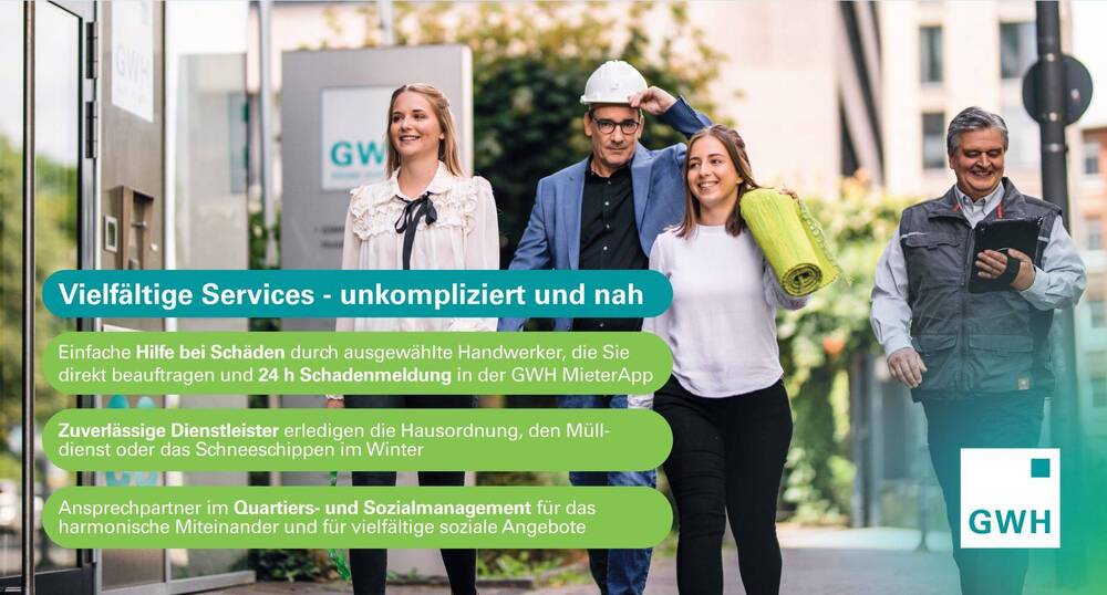 Etagenwohnung Mannheim Käfertal - 3 Zimmer, 76 m&sup2;, 1.021&euro; | Angebot:26118020