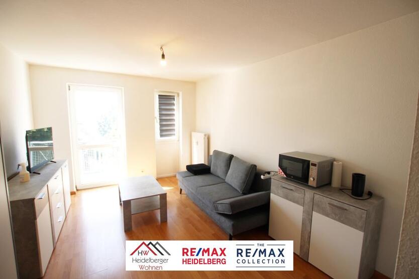 Tolle 1 Zimmer Wohnung im 2.OG mit Balkon, DP Stellplatz und KG Abteil in Leimen zu vermieten.