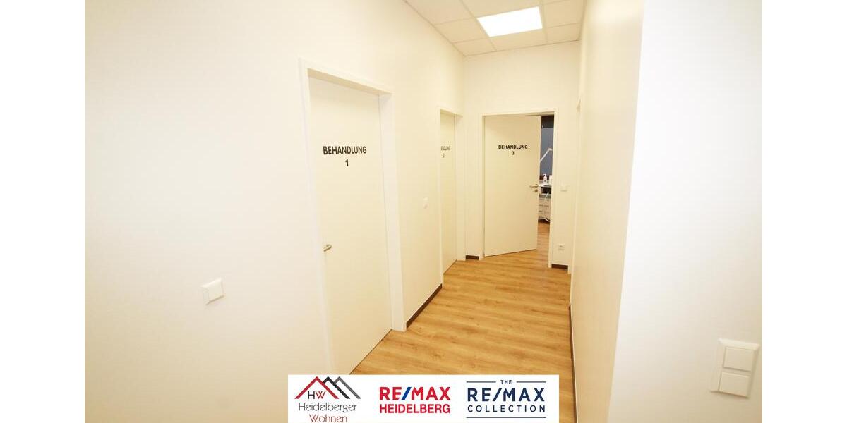 Attraktive Büro- Praxisfläche, 150m² Gewerbefläche, inkl. 5 Stellplätzen in sehr guter Lage von Wiesloch zu vermieten zimmer