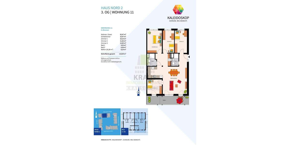 Etagenwohnung Heidelberg Rohrbach - 5 Zimmer, 118 m&sup2;, 829.000&euro; | Angebot:25728217