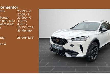 Cupra Formentor 32.356 km 25.990 &euro; Heidelberg 69123