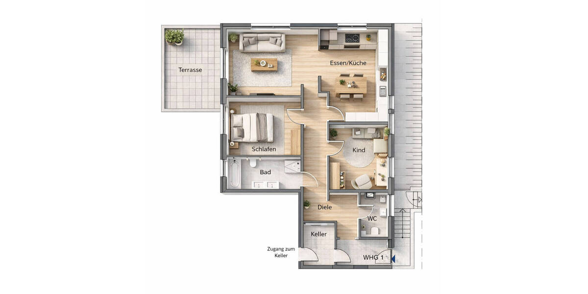 Etagenwohnung Limburgerhof - 3 Zimmer, 130 m&sup2;, 548.856&euro; | Angebot:25683234
