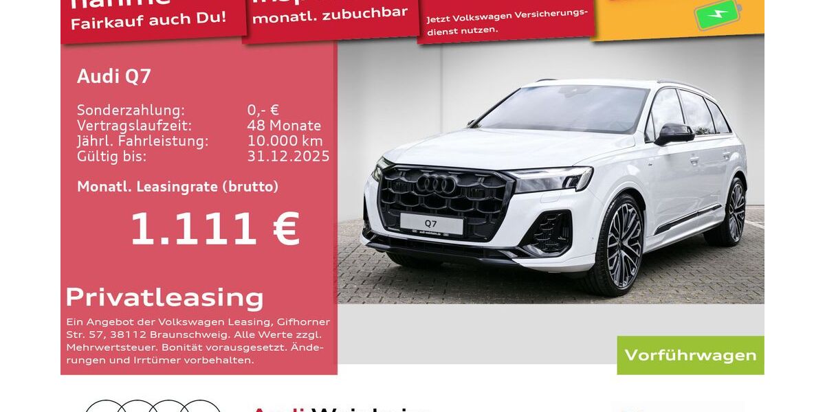 Audi Q7 9.900 km 89.990 € Weinheim 69469