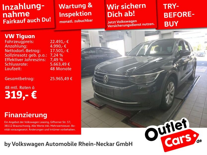 VW Tiguan 106.134 km 21.792 € Mannheim 68309