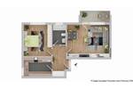 Etagenwohnung Edingen-Neckarhausen Edingen - 2 Zimmer, 64 m&sup2;, 190.000&euro; | Angebot:26554846