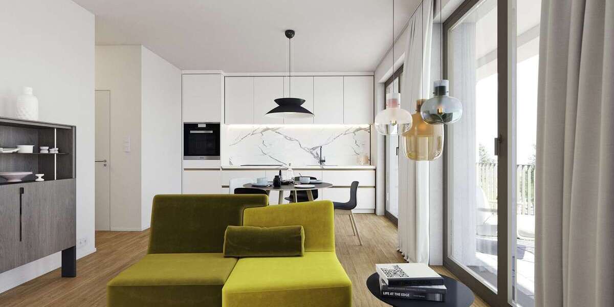 Etagenwohnung Heidelberg Bahnstadt - 3 Zimmer, 60 m&sup2;, 504.000&euro; | Angebot:22079145