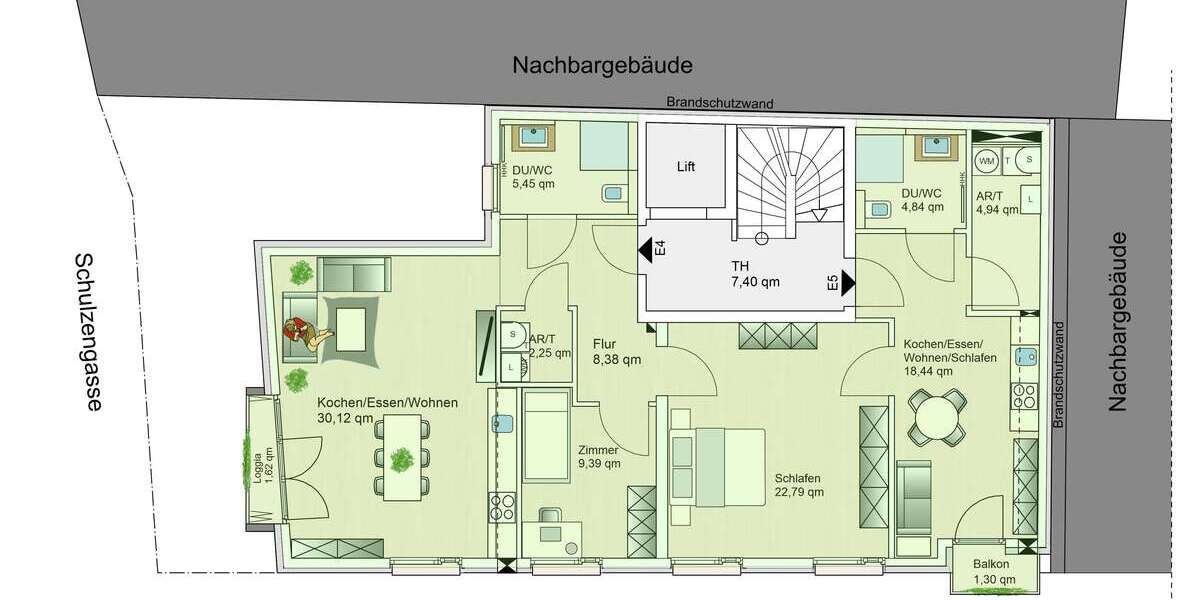 Wohnung zum Kaufen in Heidelberg 1.375.000 € 104 m² 4 zimmer