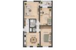 Etagenwohnung Walldorf - 3 Zimmer, 77 m&sup2;, 319.000&euro; | Angebot:27143504