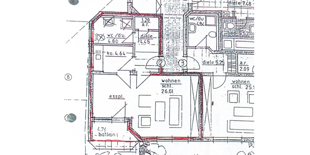 Erdgeschoßwohnung Rauenberg - 1.5 Zimmer, 44 m&sup2;, 650&euro; | Angebot:25182464