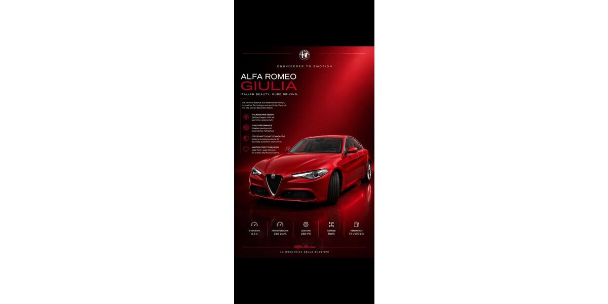 Alfa Romeo Giulia 81.000 km 22.000 &euro; Ludwigshafen 67071