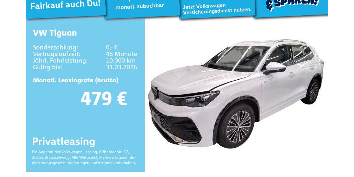 VW Tiguan 30.643 km 41.328 &euro; Mannheim 68309