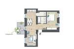 Etagenwohnung Heppenheim (Bergstraße) Heppenheim - 2 Zimmer, 55 m&sup2;, 285.500&euro; | Angebot:25701627